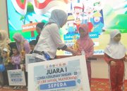 Azizah Khairin Nizwa Raih Juara I Lomba Kerajinan Tangan Meronce
