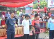 Ratusan Siswa SD Meriahkan Lomba Gerak Jalan HUT RI ke 80 di Pinrang