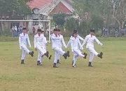 Siswa UPT SMA Nengeri 8 Tna Toraja Jadi Paskibraka HUT RI Kecamatan Saluputti