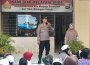 Polsek Minasatene Terima Kunjungan anak Didik TK Pertiwi