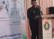 Wakil Bupati Wajo Resmi Lantik Pengurus PGRI 