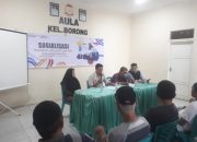 Lurah Borong, Dedy Kurniawan Lantik 36 Panitia TPS se-Kelurahan Borong