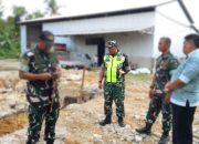 Dandim 1404/Pinrang Tinjau Lokasi Pembangunan Koperasi Merah Putih