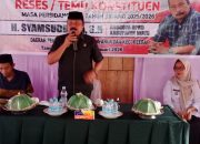 H Syamsuddin Terima 16 Aspirasi di Keera, Infrastruktur hingga Pupuk