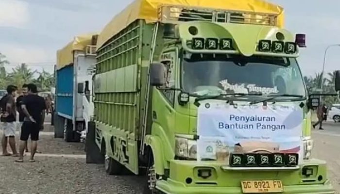 Pemkab Mamuju Tengah Salurkan Bantuan Pangan