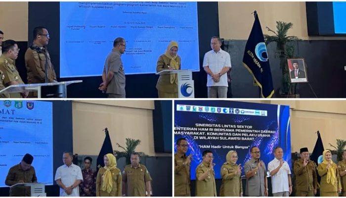 Penandatanganan Maklumat bersama Menteri Hak Asasi Manusia