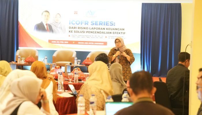 Direktur Keuangan PT Semen Tonasa Jadi Pembicara pada ICOFR Series