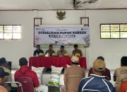 Dinas Perikanan Mateng Sosialisasi Pupuk Subsudi