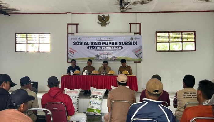 Dinas Perikanan Mateng Sosialisasi Pupuk Subsudi