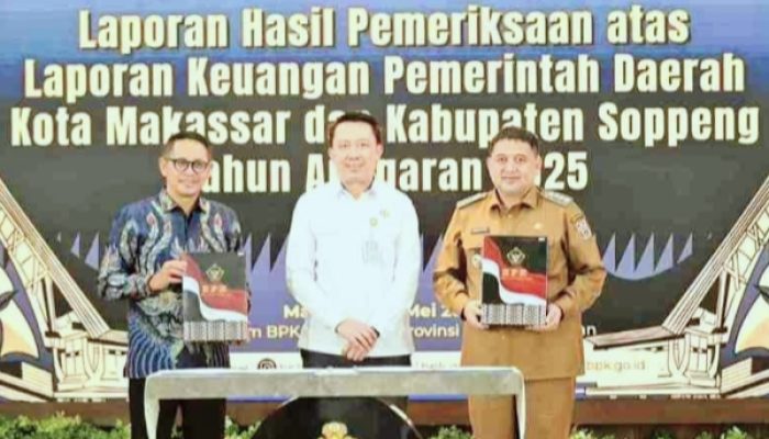 Raih Opini WTP, Wali Kota Bersama Ketua DPRD Menerima LKPD Tahun 2025