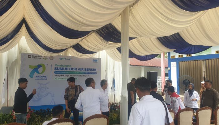 ABPEDNAS dan SUCOFINDO Hadirkan Akses Air Bersih bagi Masyarakat Desa di Aceh Besar