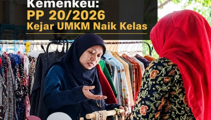 DJP Tegaskan Komitmen Dukung UMKM Naik Kelas Melalui PP Nomor 20 Tahun 2026