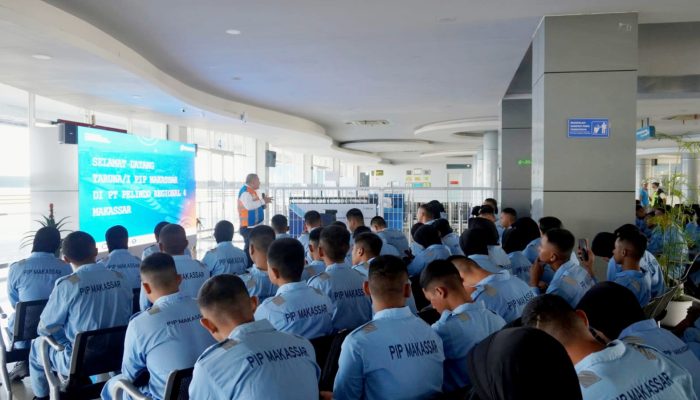 Pelindo Regional 4 Makassar Perkenalkan Operasional Pelabuhan kepada Taruna PIP