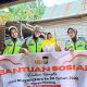 Meriahkan Hari Bhayangkara ke-80,  Satlantas Polres Pinrang Bagikan Bansos  