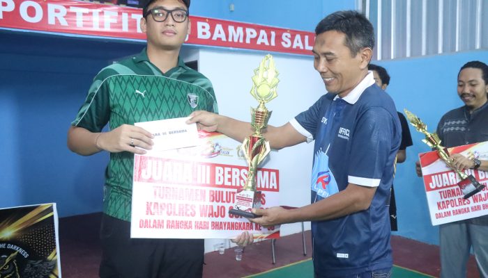 Turnamen Bulutangkis Hari Bhayangkara ke-80 Berlangsung Sukses