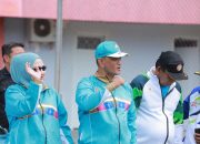 Wabup Wajo Lepas Kontingen Porsenijar PGRI, Targetkan Prestasi dan Junjung Sportivitas