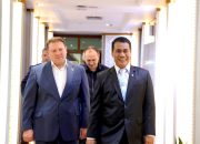 Mentan Amran Sambut Hangat Putra Presiden Belarus, Perkuat Hubungan Strategis