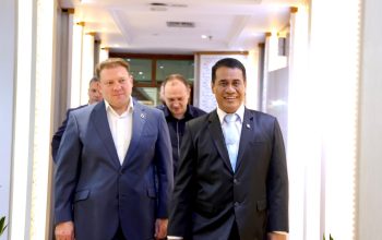 Mentan Amran Sambut Hangat Putra Presiden Belarus, Perkuat Hubungan Strategis