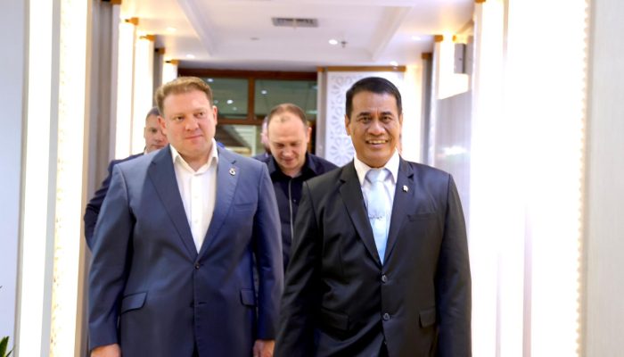Mentan Amran Sambut Hangat Putra Presiden Belarus, Perkuat Hubungan Strategis