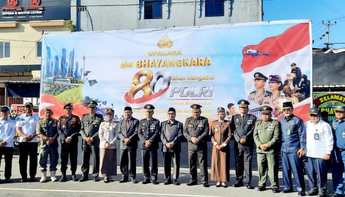 General Manager Pelindo Regional 4 Makassar Hadiri Peringatan HUT Bhayangkara ke-80   