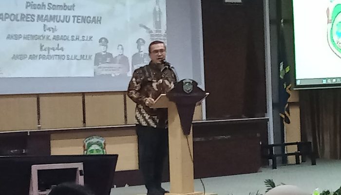 Bupati Mamuju Tengah Hadiri Ramah Tamah dan Pisah Sambut Kapolres