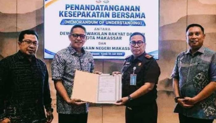 Hadirkan Kepastian Hukum, DPRD dan Kejari Makassar Perpanjang Kerja Sama