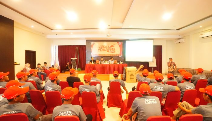 PT Semen Tonasa Perkuat Kemitraan dengan Pekerja Bangunan 