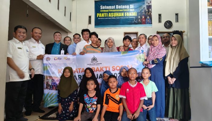 Kolaborasi Pajak Sulselbartra dan Makassar Raya Gelar DJP Peduli  