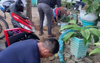 DLH Wajo Pasang Biopori dan Tempat Botol Plastik, Jadi Contoh Pengelolaan Sampah di Perkantoran