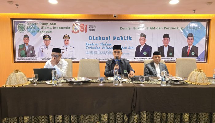 MUI Makassar Perkuat Literasi Hukum dan Keagamaan Lewat Diskusi Poligami dan Nikah Siri