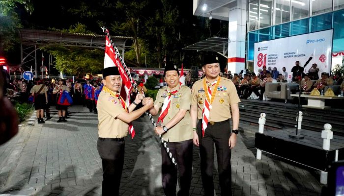 Pelindo Regional 4 Makassar Dukung Keberangkatan 1.200 Pramuka Sulsel ke Cibubur