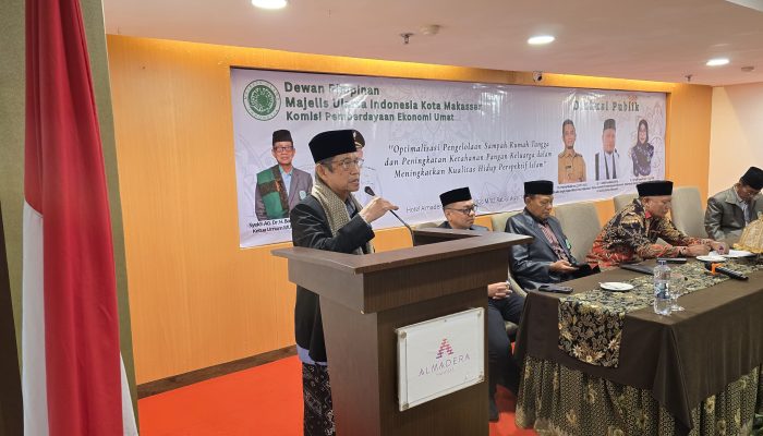 Makassar Darurat Sampah, MUI  Dorong Ketahanan Pangan Berbasis Islam