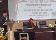 Bupati Mamuju Tengah Kukuhkan Paskibraka dan Lantik Pelaksana DDPI Periode 2026–2030