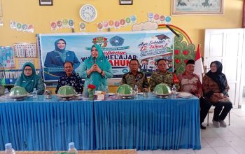TP PKK Wajo Kampanyekan Wajib Belajar 12 Tahun di SDN 12 Atakkae