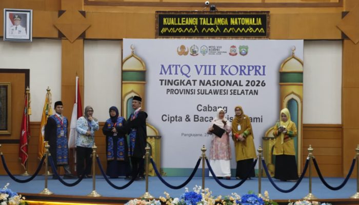 4 Cabang Lomba MTQ KORPRI VIII Mulai Digelar di Pangkep