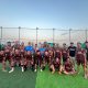Perkuat Nilai Demokrasi : KPU dan Forum Muballigh DDI Pinrang Adu Taktik di Fun Mini Soccer