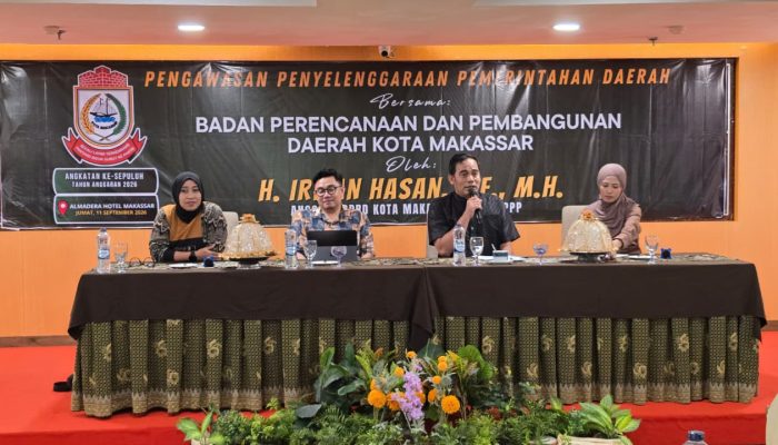 DPRD Kawal Program Pemkot, Irwan Hasan Soroti Ketepatan Anggaran