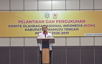 Pengurus KONI Mamuju Tengah Periode 2026–2030 Resmi Dilantik dan Dikukuhkan