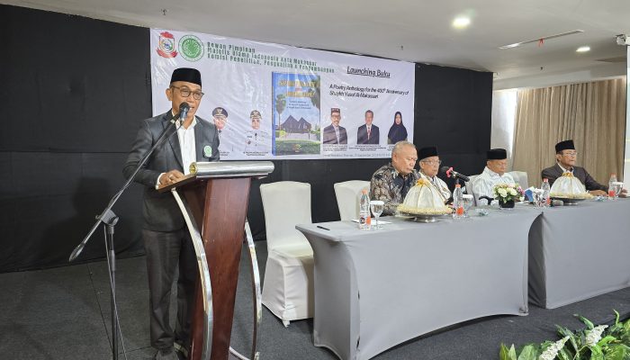 MUI Makassar Luncurkan Buku Puisi 400 Tahun Perjuangan Syekh Yusuf Al-Makassary