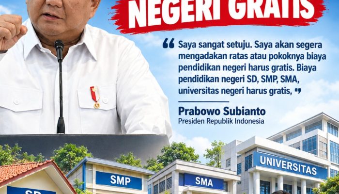 Guru Besar Yuddy Chrisnandi Dukung Langkah Prabowo Gratiskan Pendidikan Negeri