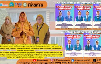 UPT SMAN 1 Wajo Apresiasi Pembimbing dan Siswa yang Lolos Babak Penyisihan GEOMETRI 2026