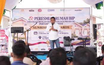 Dirut Semen Tonasa: Bata Interlock Presisi SIG Bisa Pangkas Waktu Bangun Rumah