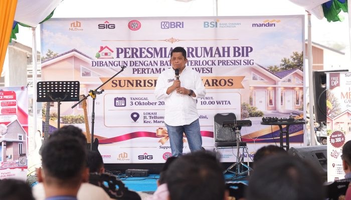Dirut Semen Tonasa: Bata Interlock Presisi SIG Bisa Pangkas Waktu Bangun Rumah