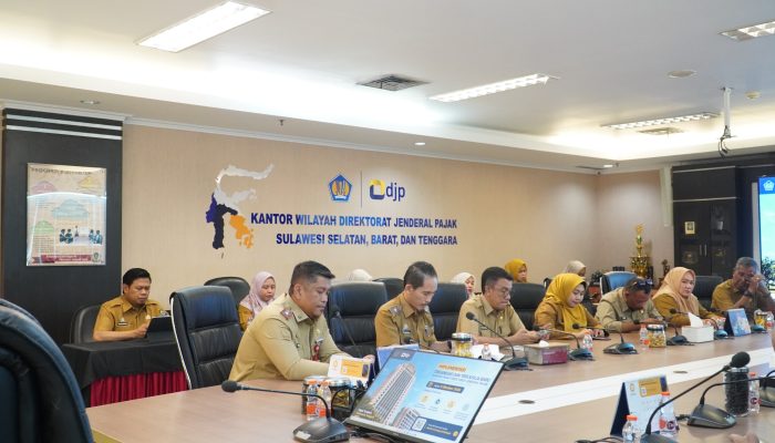 Diskusi Data ILAP, Pemkab Jeneponto dan Kanwil DJP Sulselbartra Sepakat Integrasikan Data Perpajakan