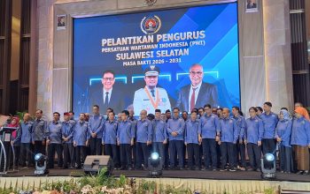 Nahkodai PWI Sulsel, Suwardi Thahir Komitmen Jalankan Organisasi yang Inklusif, Solid, dan Responsif 